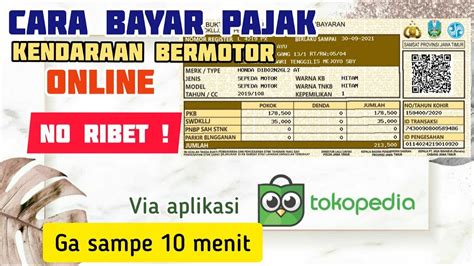 5 Menit Kelar! Cara Bayar Pajak Motor Beda Provinsi, Gak Pake Ribet!