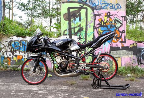 7 Modifikasi Sepeda Ninja Tergokil, Nomor 5 Bikin Ngiler!