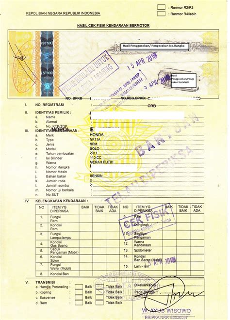 5 Persyaratan Cek Fisik Motor 2024: Jangan Sampai Kaget! 5 Persyaratan Cek Fisik Motor 2024: Jangan Sampai Kaget!