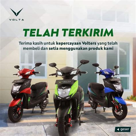 7 Alasan Volta Jadi Sepeda Motor Listrik Andalanmu di 2024! 7 Alasan Volta Jadi Sepeda Motor Listrik Andalanmu di 2024!