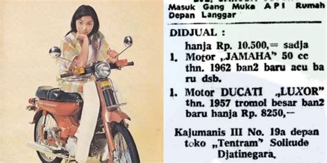 7 Sepeda Motor Jaman Dulu yang Harganya Bikin Melongo Sekarang!