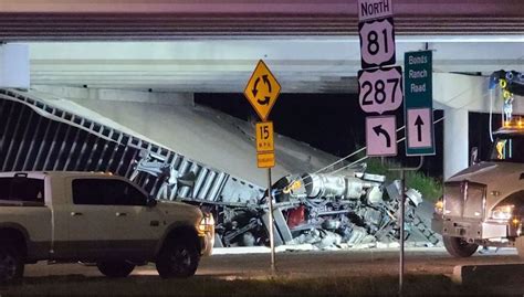 Trucker Jumps to Safety as Rig Plunges from Overpass!